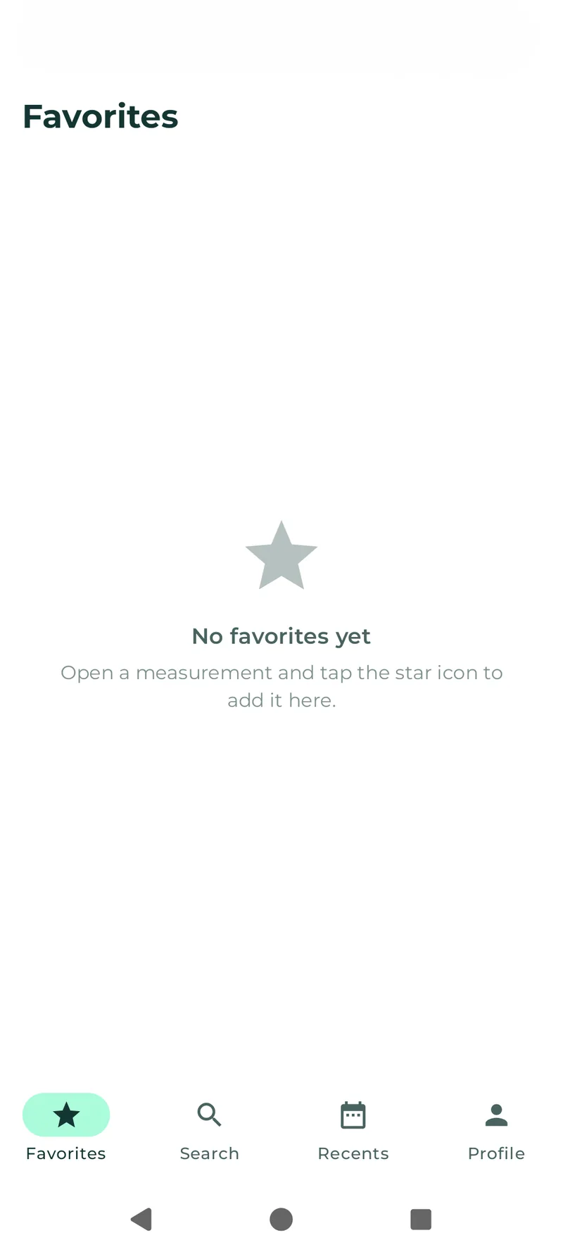 Android favorites