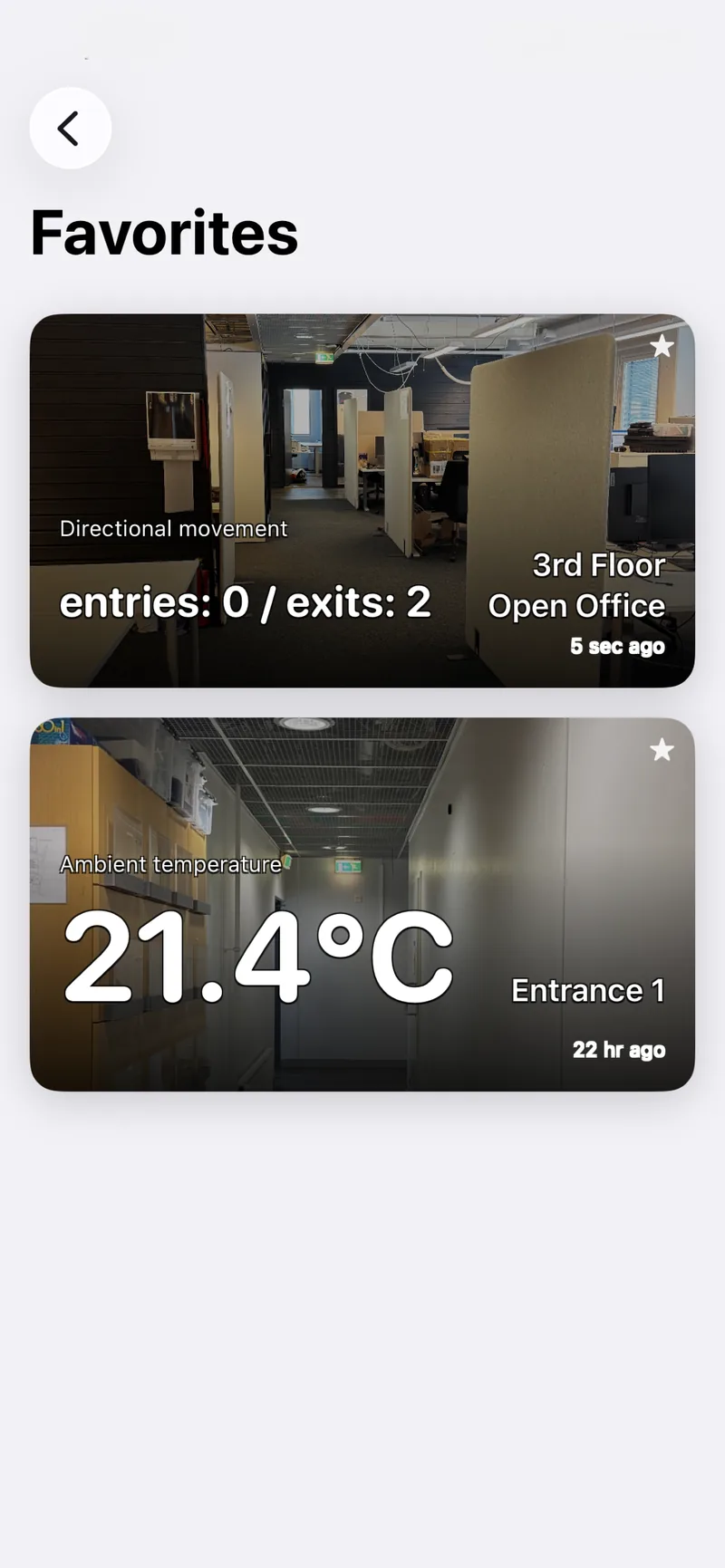 iOS favorites