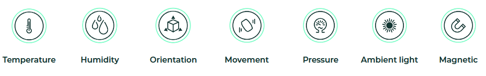 Thingsee ENVIRONMENT sensor capabilities