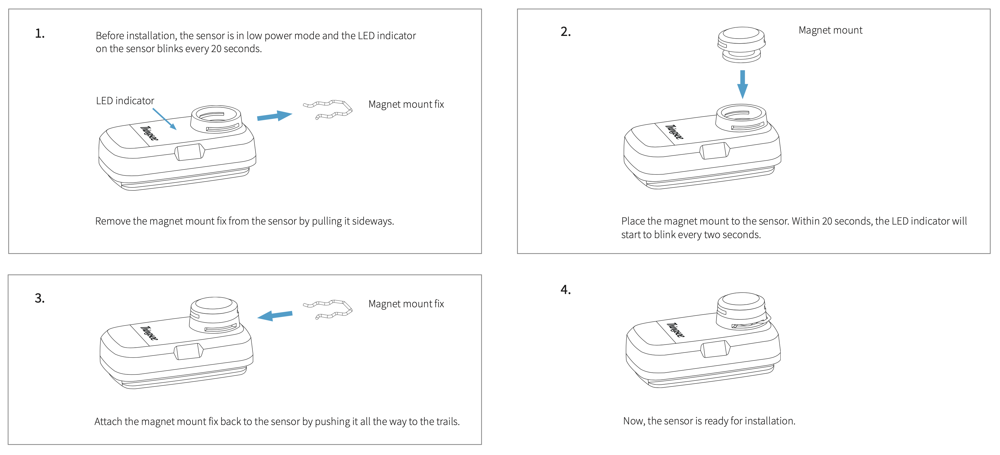 Thingsee ANGLE installation step 2