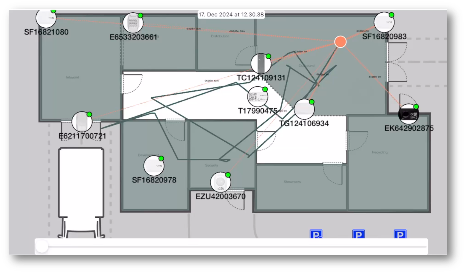 Position frame-by-frame for debugging